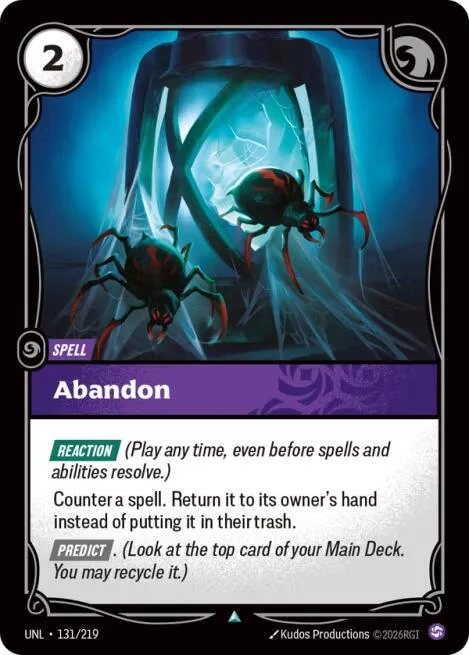 Abandon (131/219) (Unleashed)