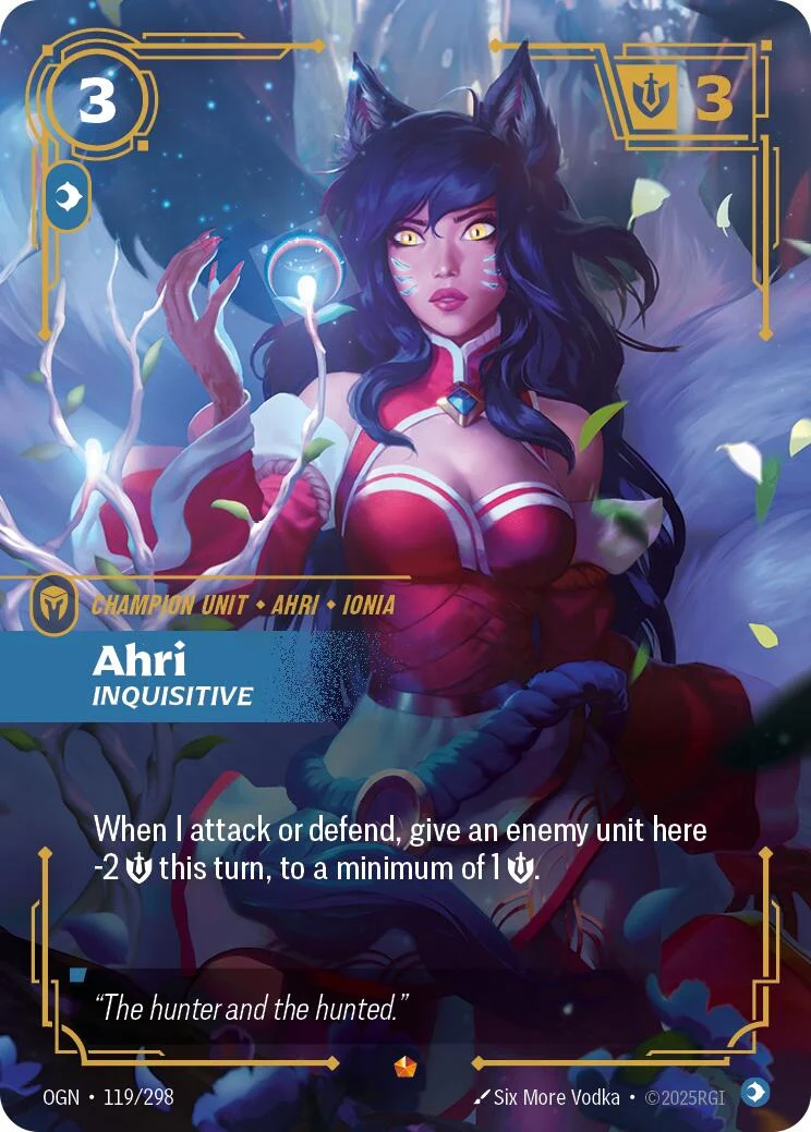 Ahri - Inquisitive (119/298) (Origins)
