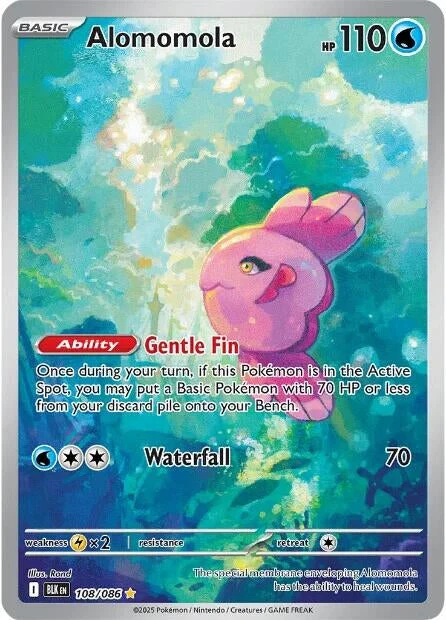Alomomola (108/086) (SV: Black Bolt)