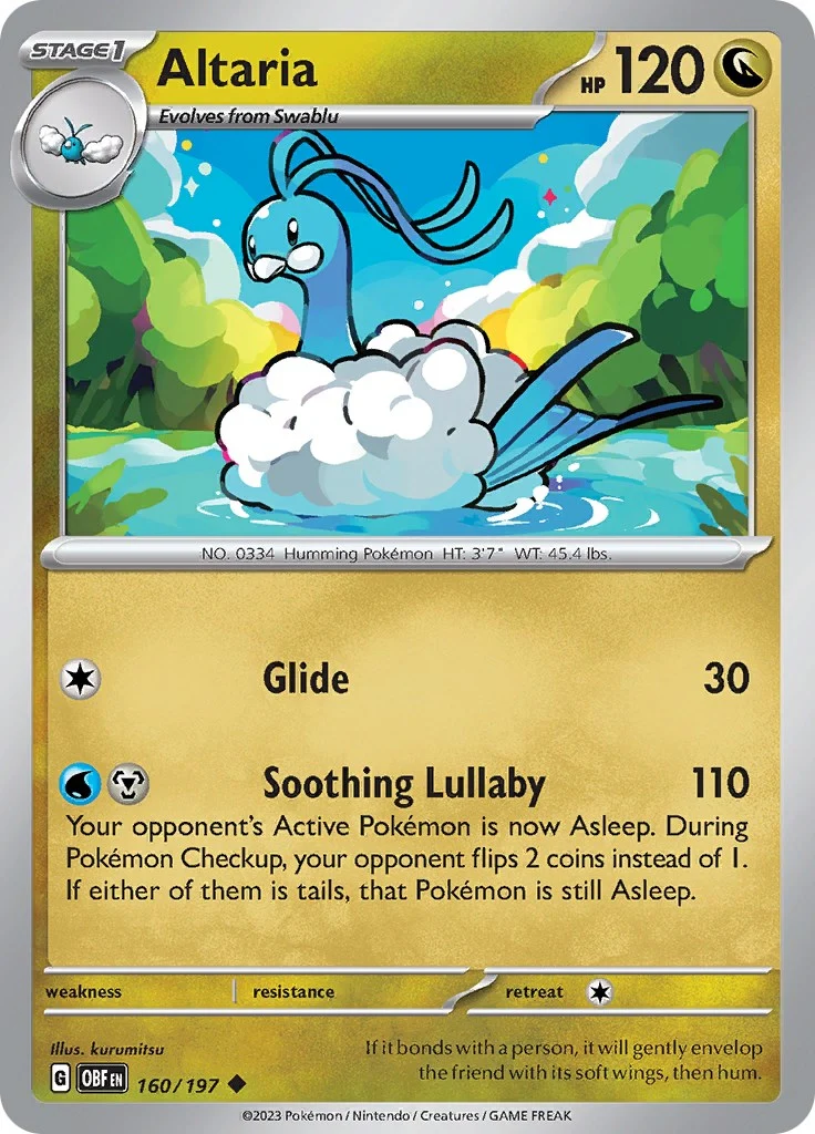 Altaria (160/197) (SV03: Obsidian Flames)
