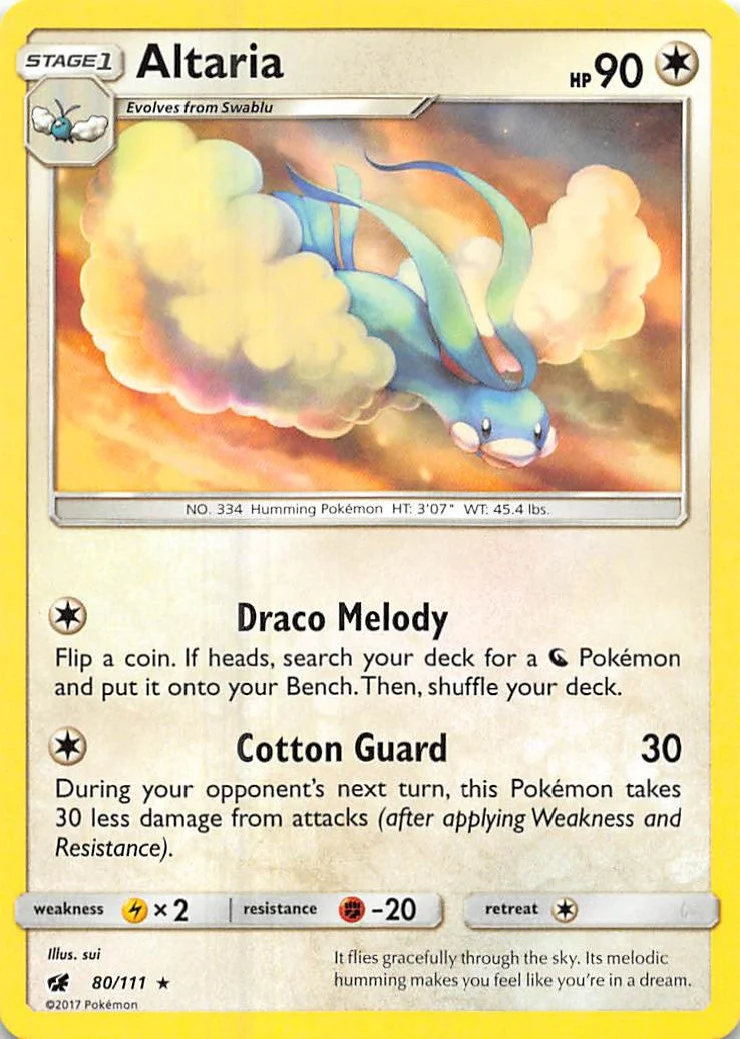 Altaria (80/111) (SM - Crimson Invasion)