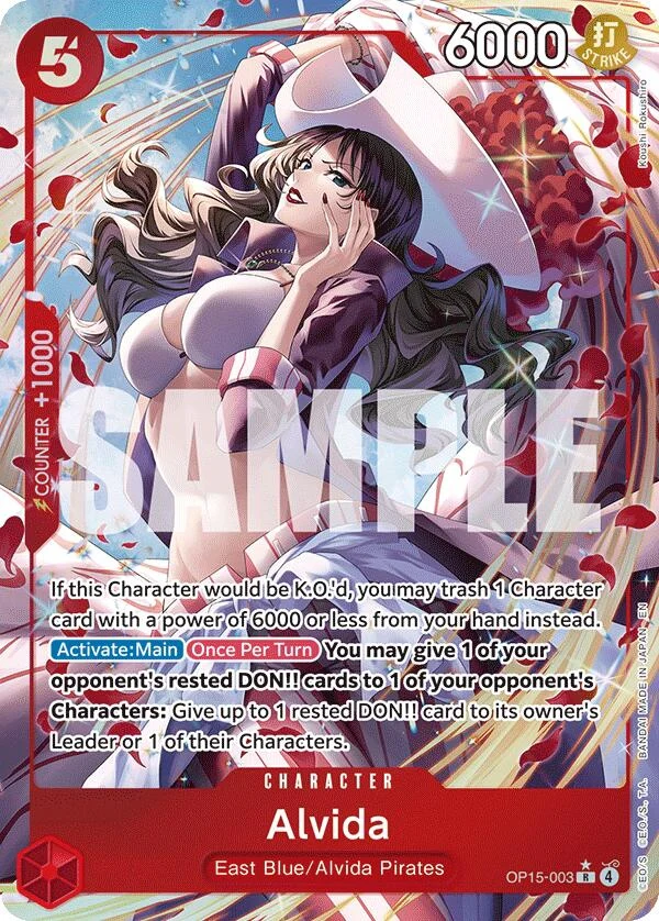 Alvida (Alternate Art) (OP15-003) (Adventure on Kami's Island)