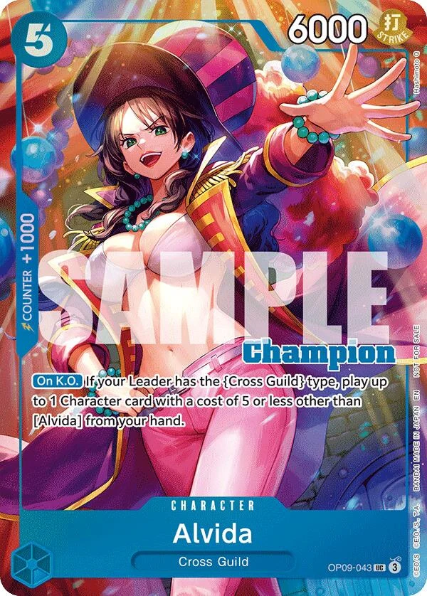Alvida (CS 25-26 Winner Card Set 2) (OP09-043) (One Piece Promotion Cards)