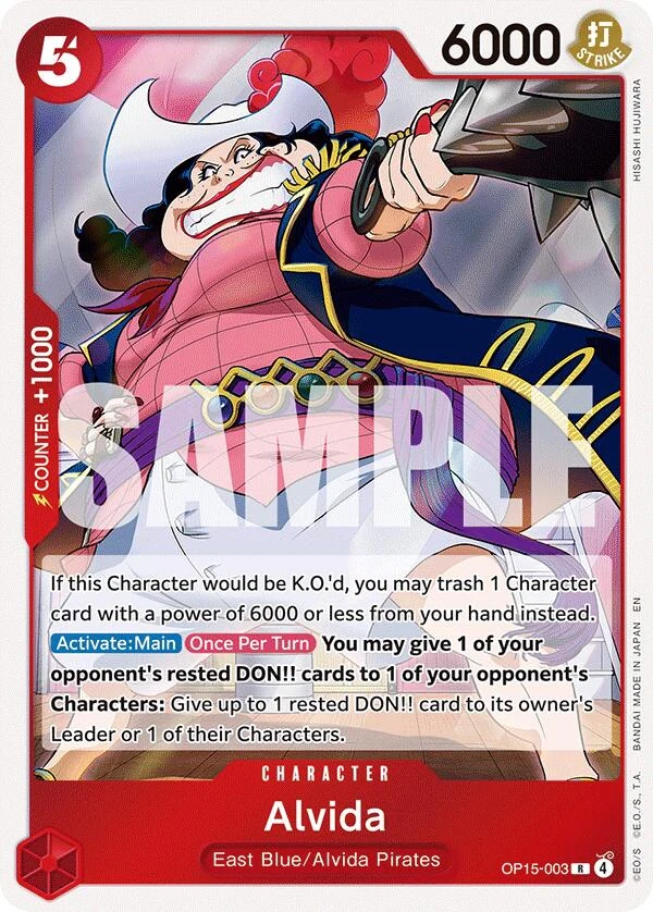 Alvida (OP15-003) (Adventure on Kami's Island)