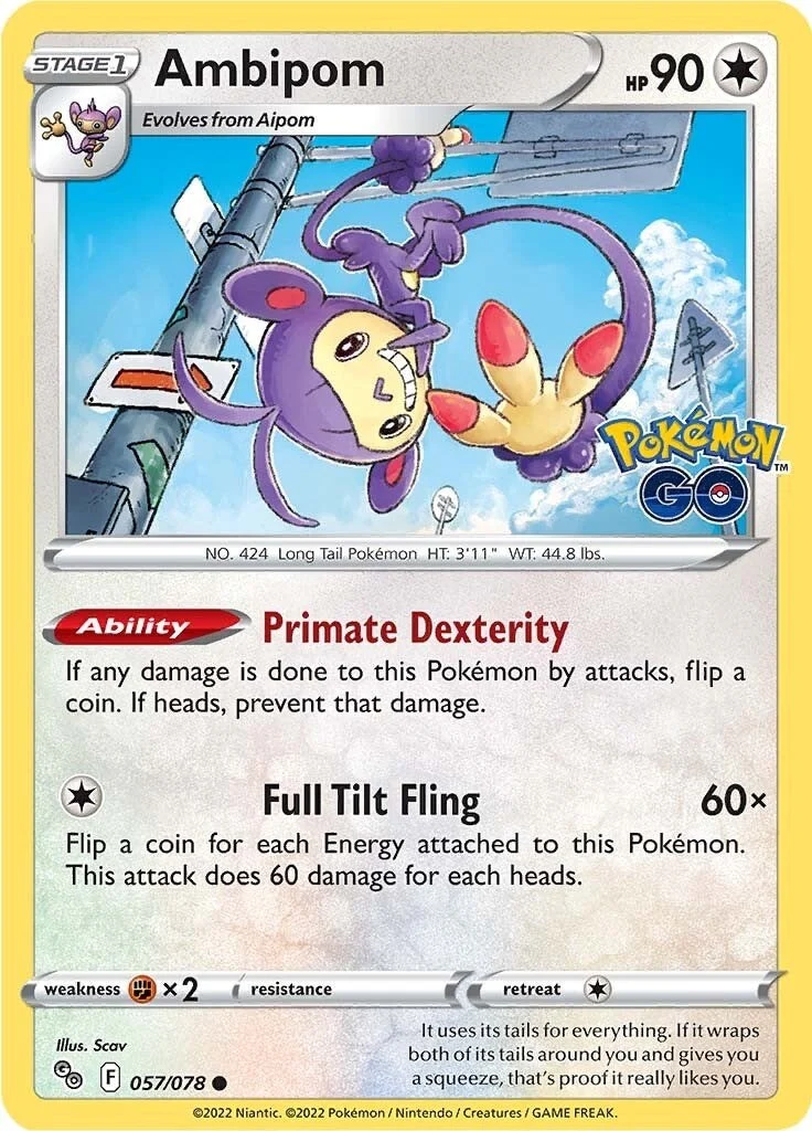 Ambipom (057/078) (Pokemon GO)