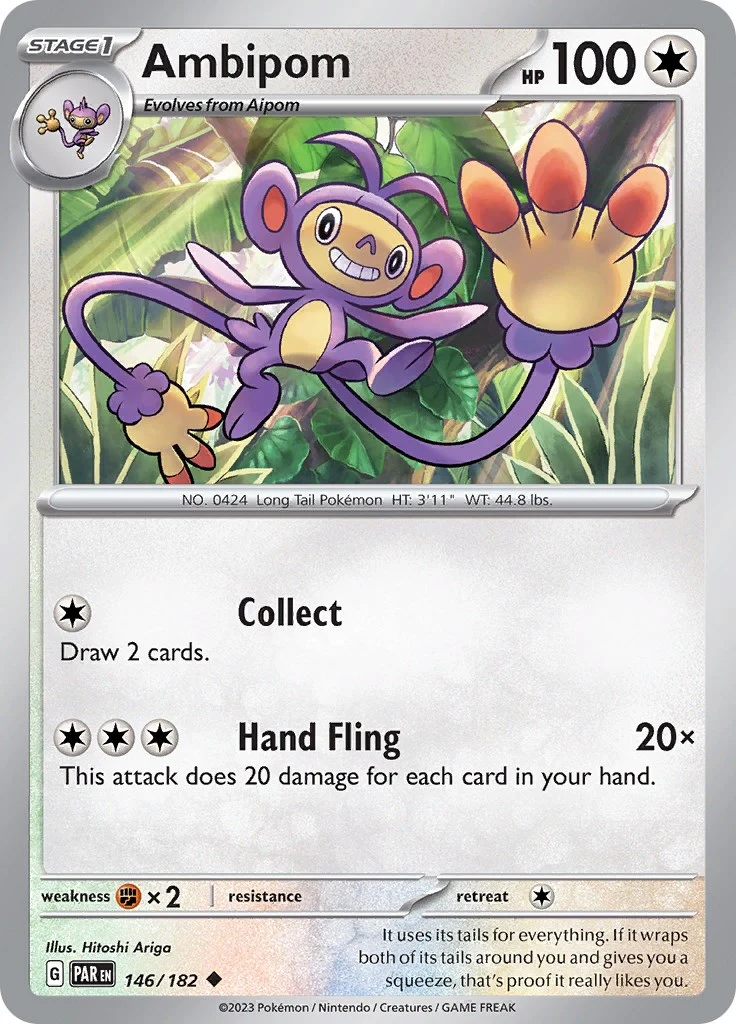 Ambipom (146/182) (SV04: Paradox Rift)