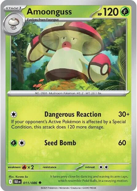 Amoonguss (011/086) (SV: Black Bolt)