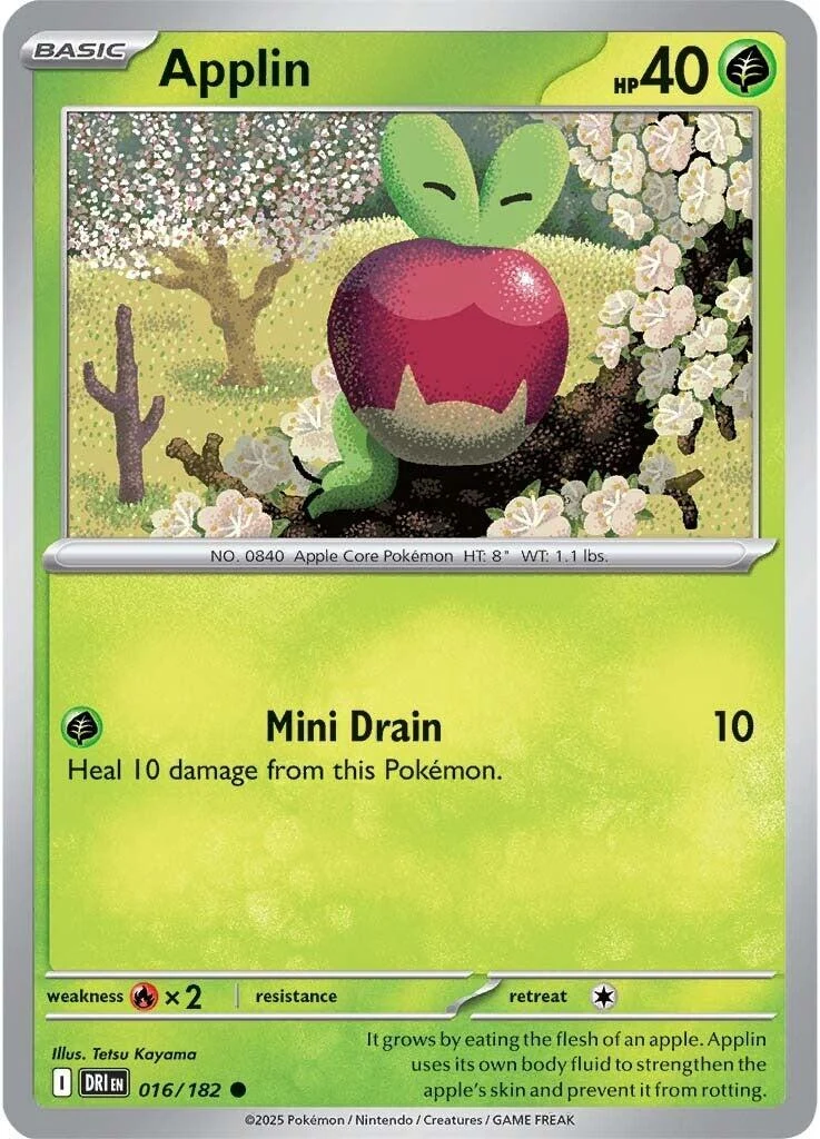 Applin (016/182) (SV10: Destined Rivals)