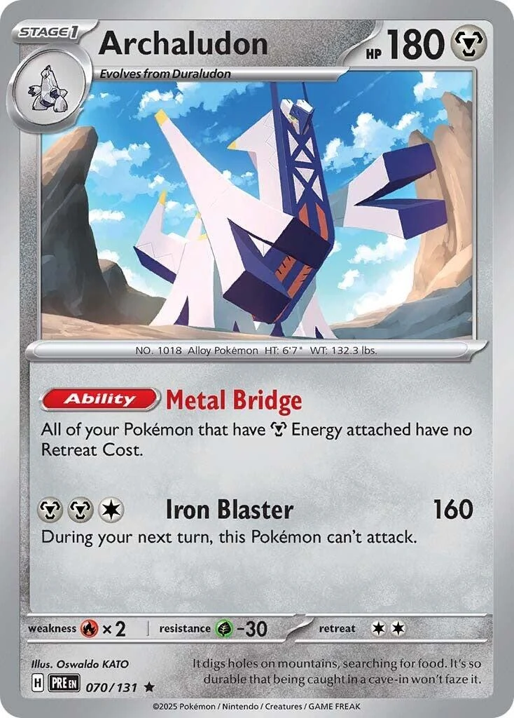 Archaludon (070/131) (SV: Prismatic Evolutions)