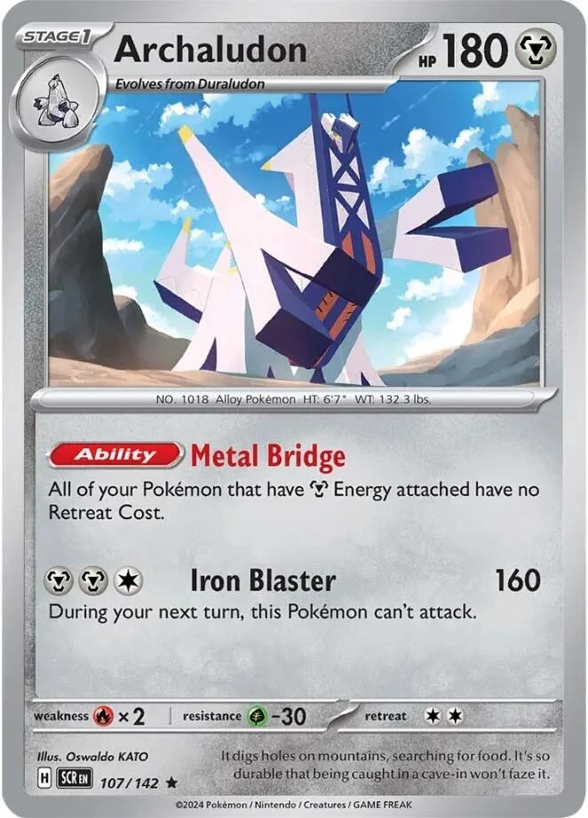 Archaludon (107/142) (SV07: Stellar Crown)