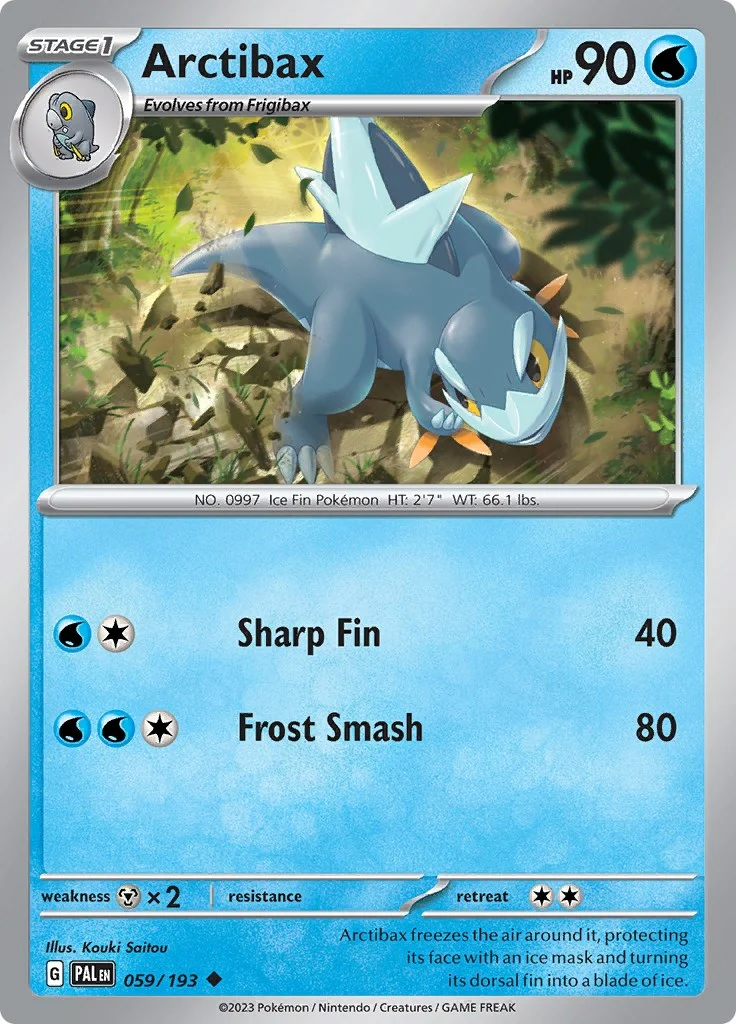 Arctibax (059/193) (SV02: Paldea Evolved)