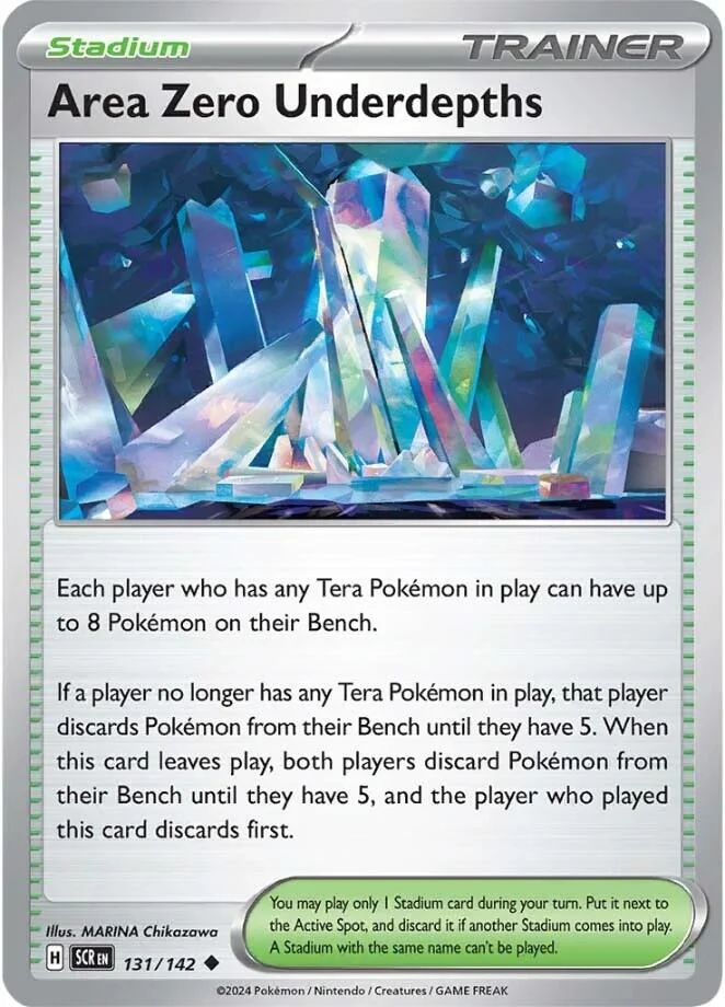 Area Zero Underdepths (131/142) (SV07: Stellar Crown)