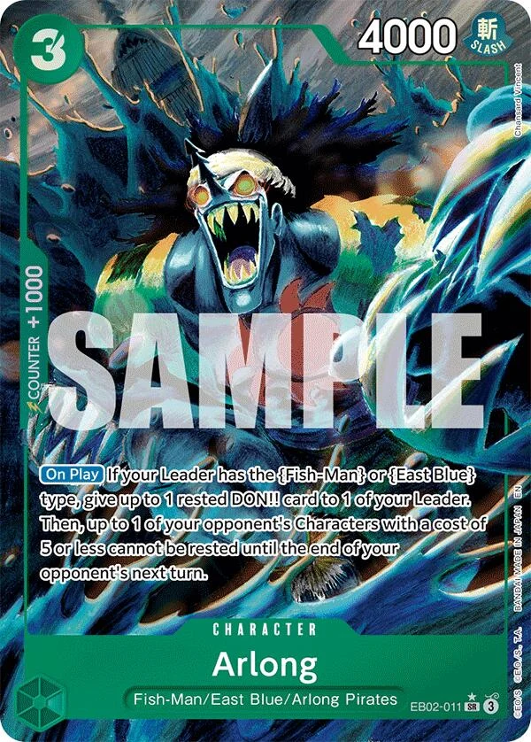 Arlong (Alternate Art) (EB02-011) (Extra Booster: Anime 25th Collection)