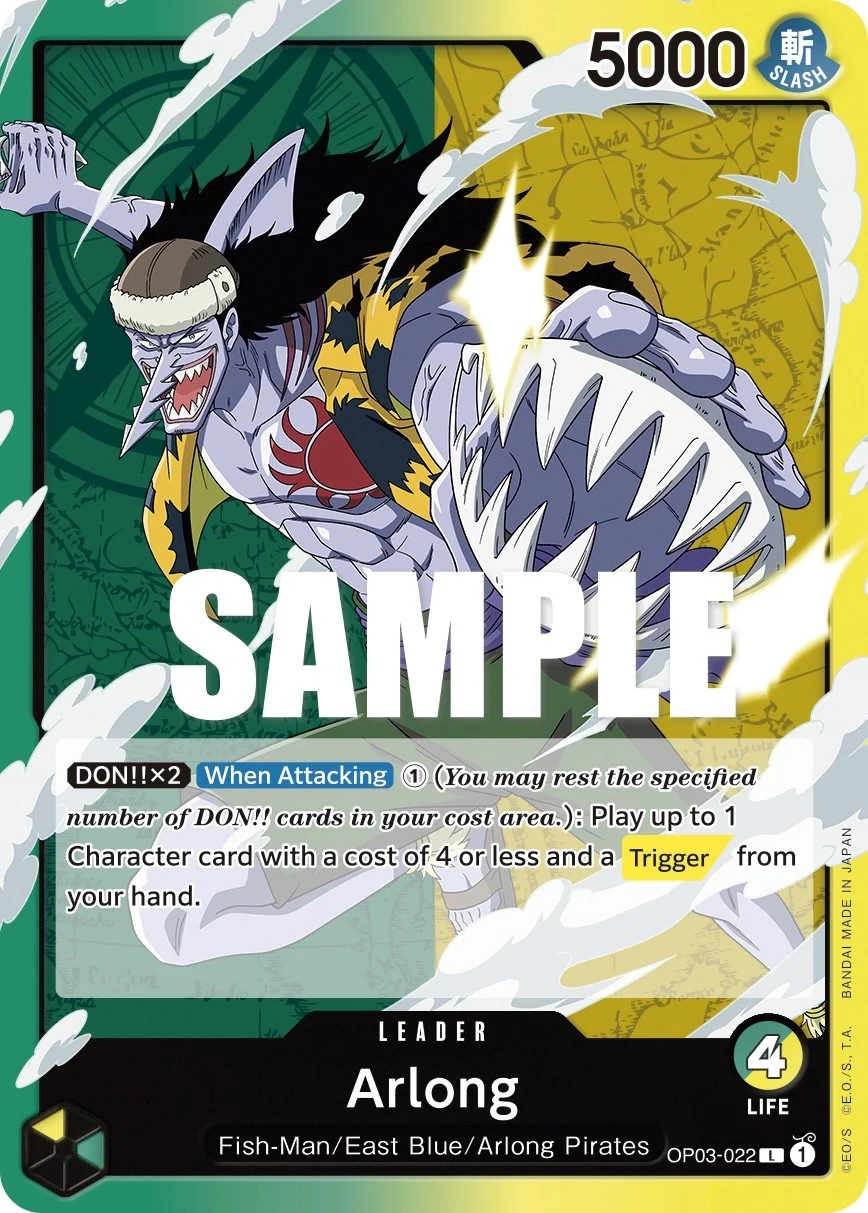 Arlong (OP03-022) (Pillars of Strength)