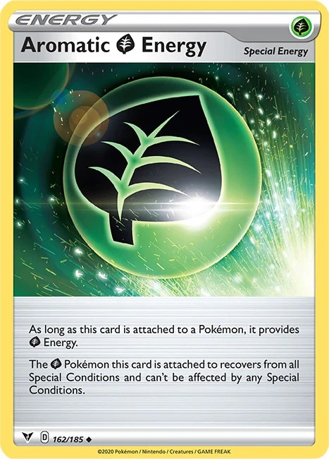 Aromatic Grass Energy (162/185) (SWSH04: Vivid Voltage)