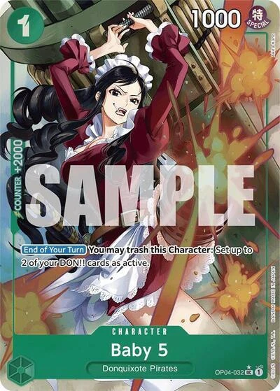 Baby 5 (OP04-032) (Full Art) (OP04-032) (Premium Booster -The Best-)