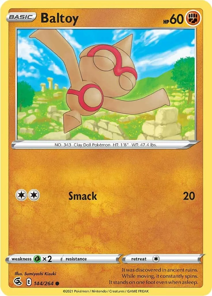 Baltoy (144/264) (SWSH08: Fusion Strike)