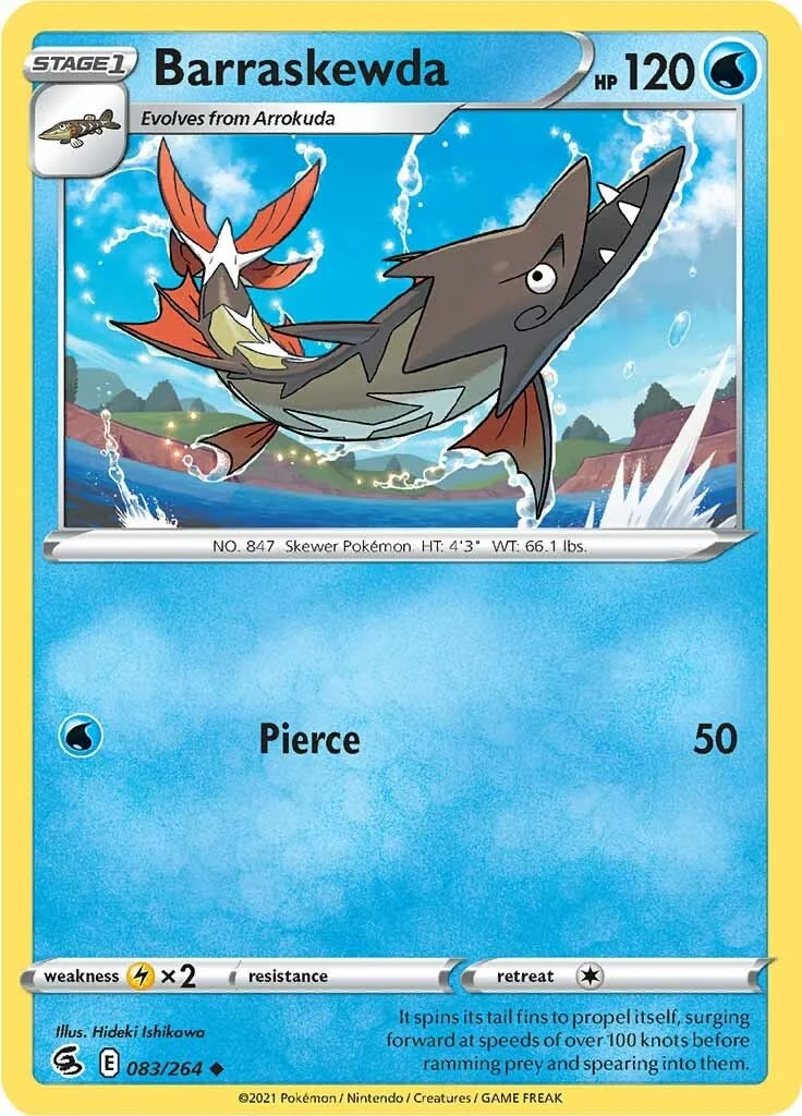 Barraskewda (083/264) (SWSH08: Fusion Strike)