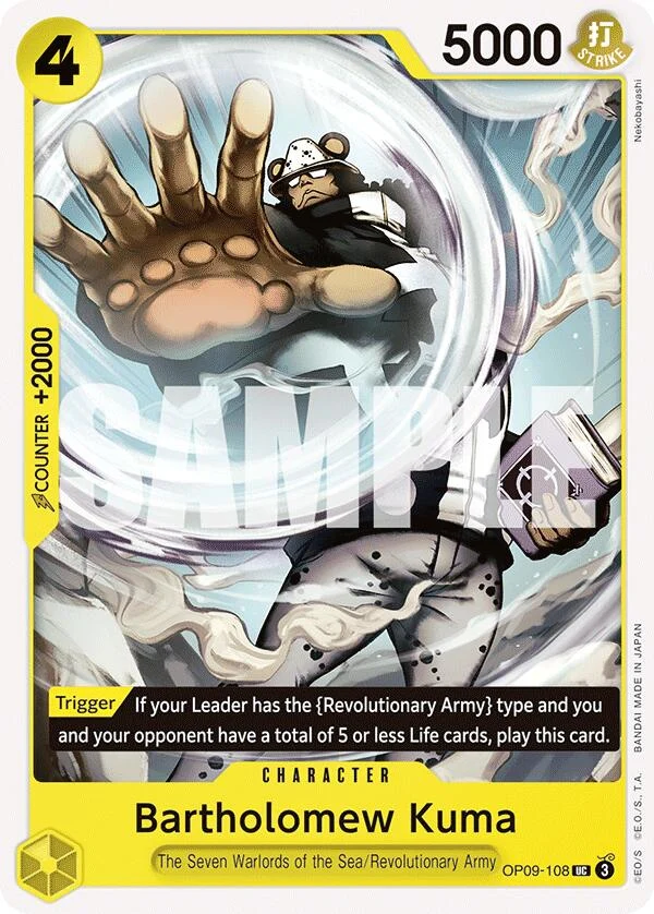 Bartholomew Kuma (OP09-108) (Emperors in the New World)