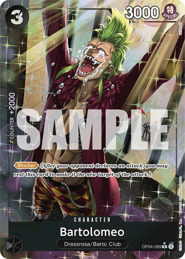 Bartolomeo (OP04-089) (Alternate Art) (OP04-089) (Premium Booster -The Best-)