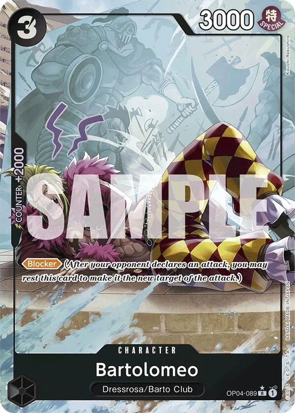 Bartolomeo (OP04-089) (Full Art) (OP04-089) (Premium Booster -The Best-)
