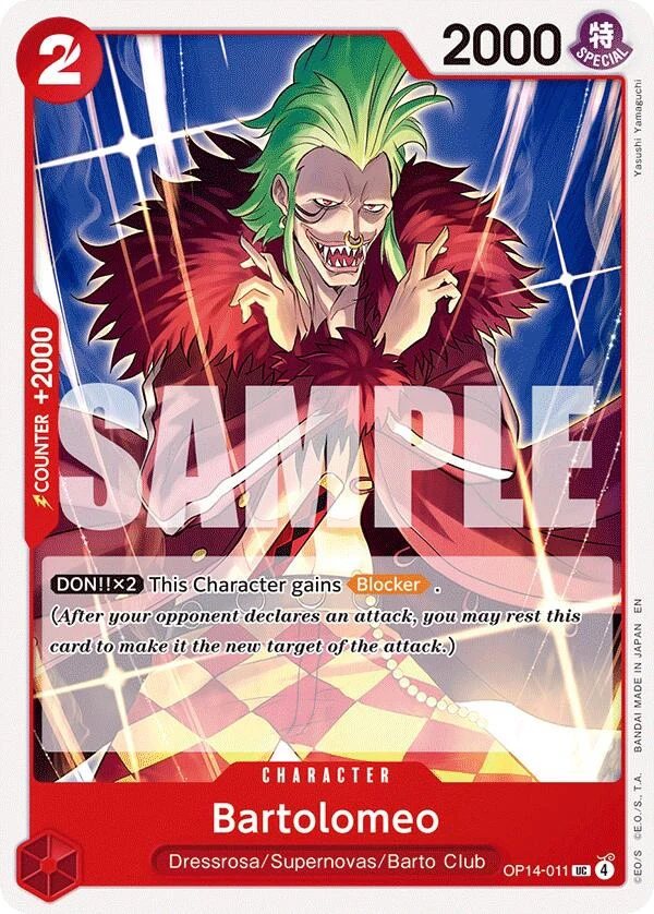 Bartolomeo (OP14-011) (The Azure Sea's Seven)
