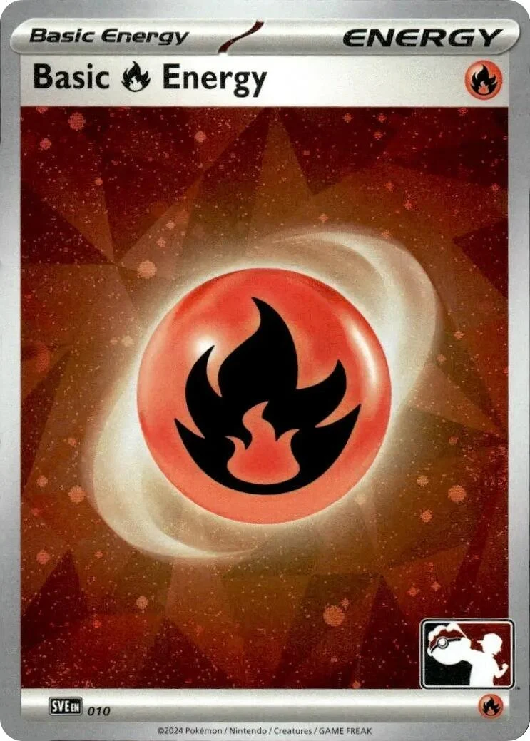 Basic Fire Energy - 010 (Cosmos Holo) (010)