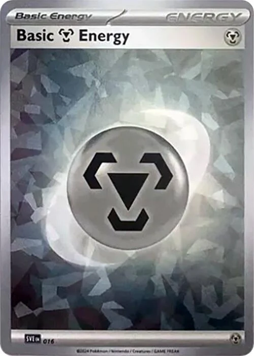 Basic Metal Energy (Cracked Ice Holo) (016) (SV07: Stellar Crown)