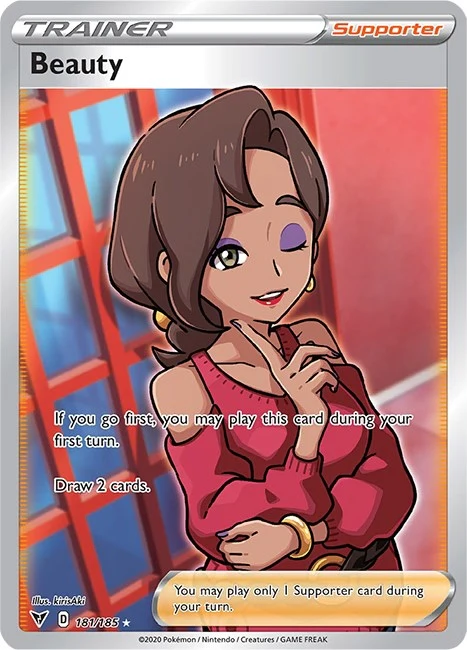 Beauty (Full Art) (181/185) (SWSH04: Vivid Voltage)