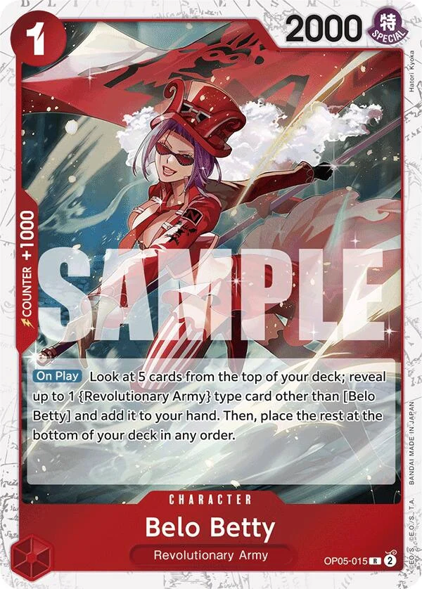 Belo Betty (Jolly Roger Foil) (OP05-015) (Premium Booster -The Best-)