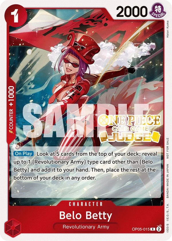 Belo Betty (Judge Pack Vol. 3) (OP05-015) (One Piece Promotion Cards)