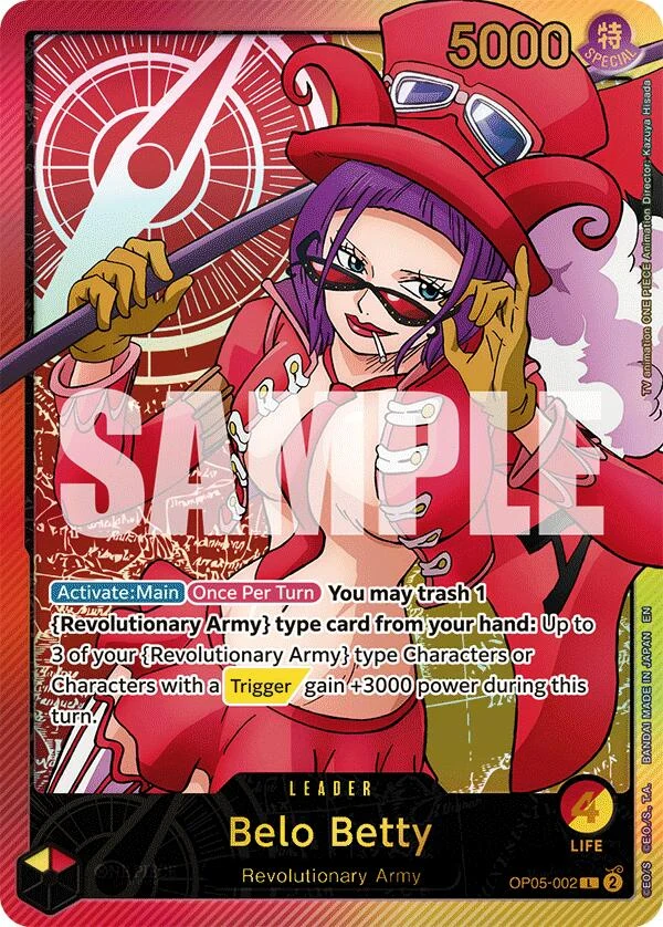 Belo Betty (SP) (OP05-002) (Extra Booster: Anime 25th Collection)