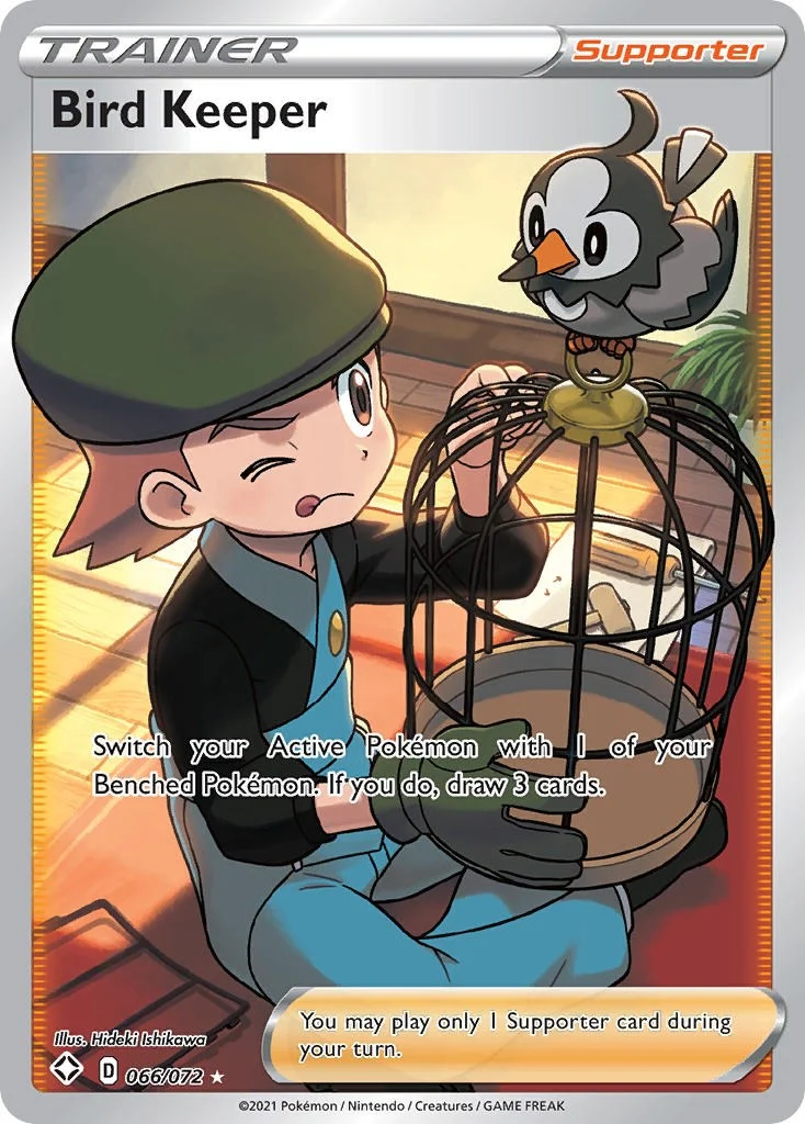 Bird Keeper (Full Art) (066/072) (Shining Fates)
