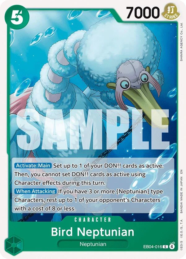 Bird Neptunian (EB04-016) (The Azure Sea's Seven)