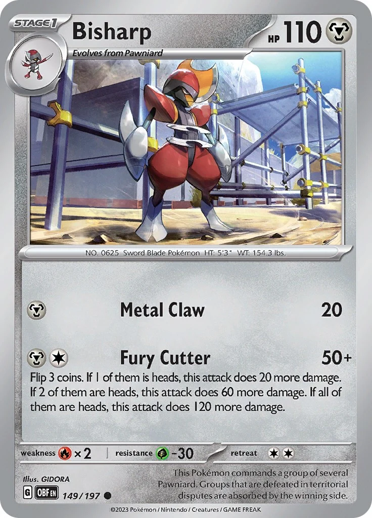 Bisharp (149/197) (SV03: Obsidian Flames)
