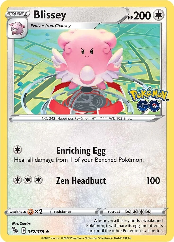 Blissey (052/078) (Pokemon GO)