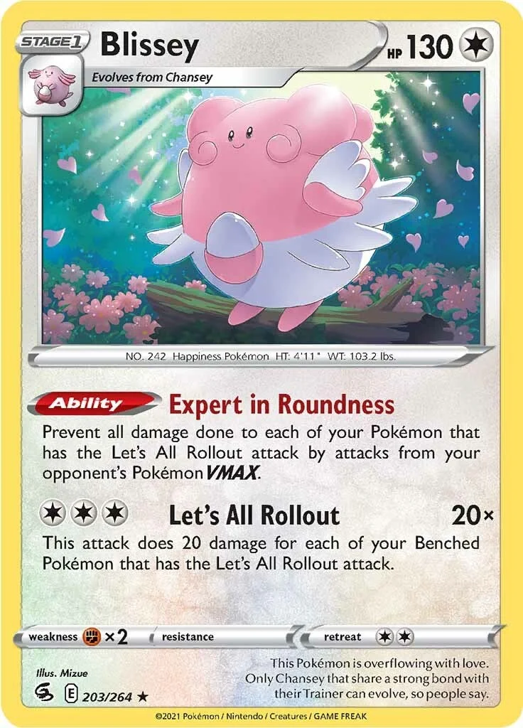 Blissey (203/264) (SWSH08: Fusion Strike)