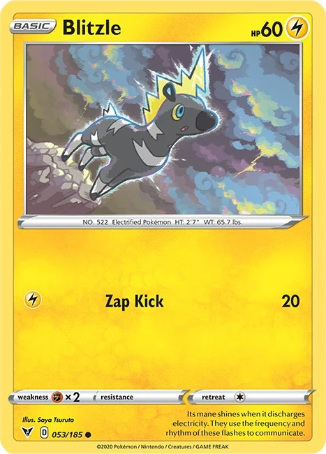 Blitzle (053/185) (SWSH04: Vivid Voltage)