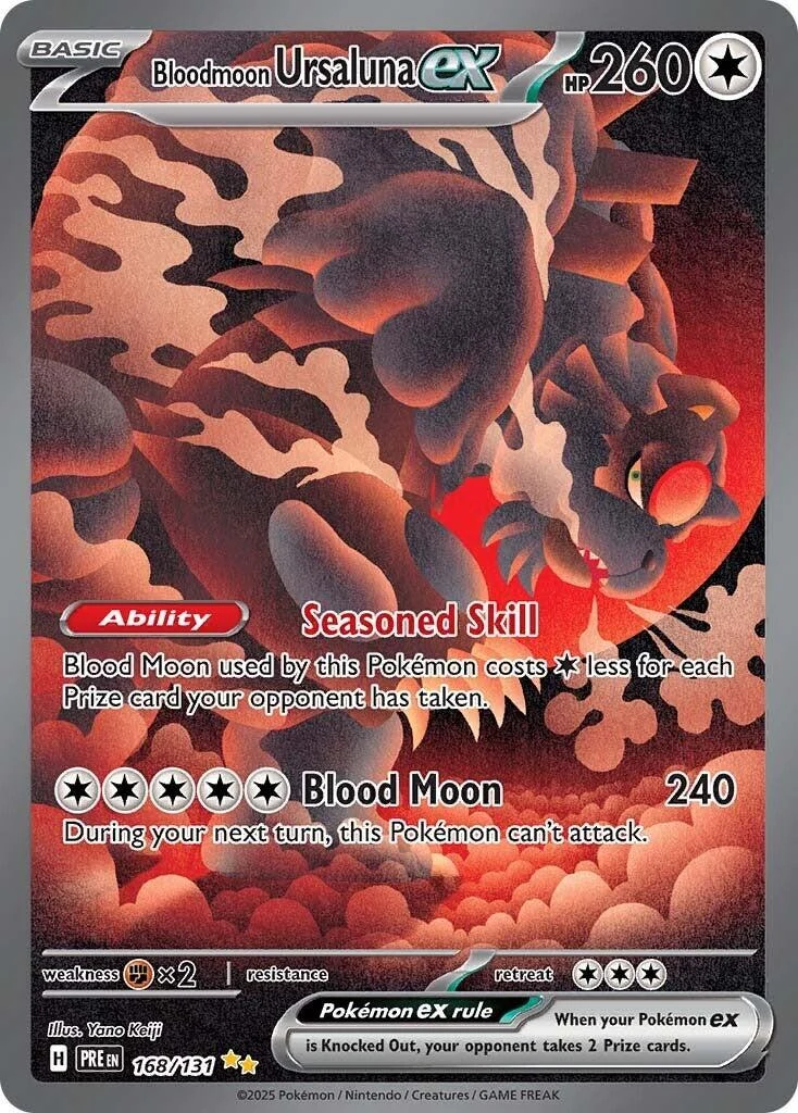 Bloodmoon Ursaluna ex (168/131) (SV: Prismatic Evolutions)