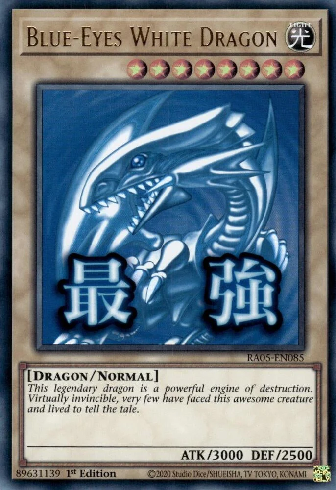 Blue-Eyes White Dragon (RA05-EN085) (Rarity Collection 5)