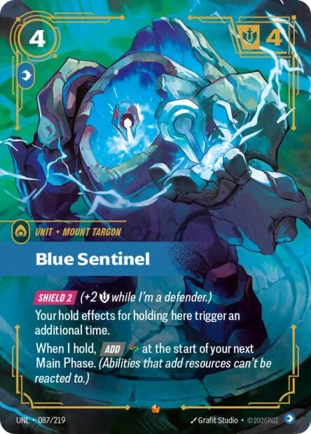 Blue Sentinel (087/219) (Unleashed)