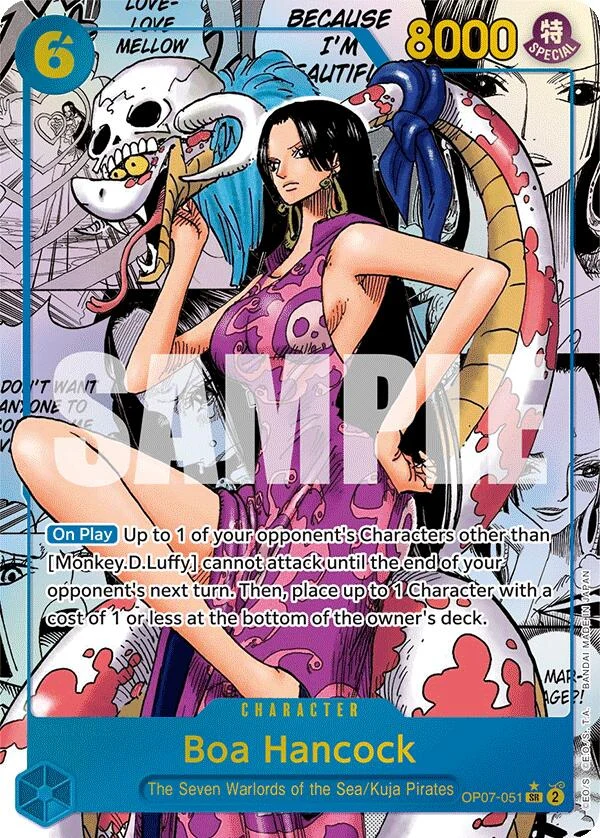 Boa Hancock (051) (Parallel) (Manga) (OP07-051) (500 Years in the Future)
