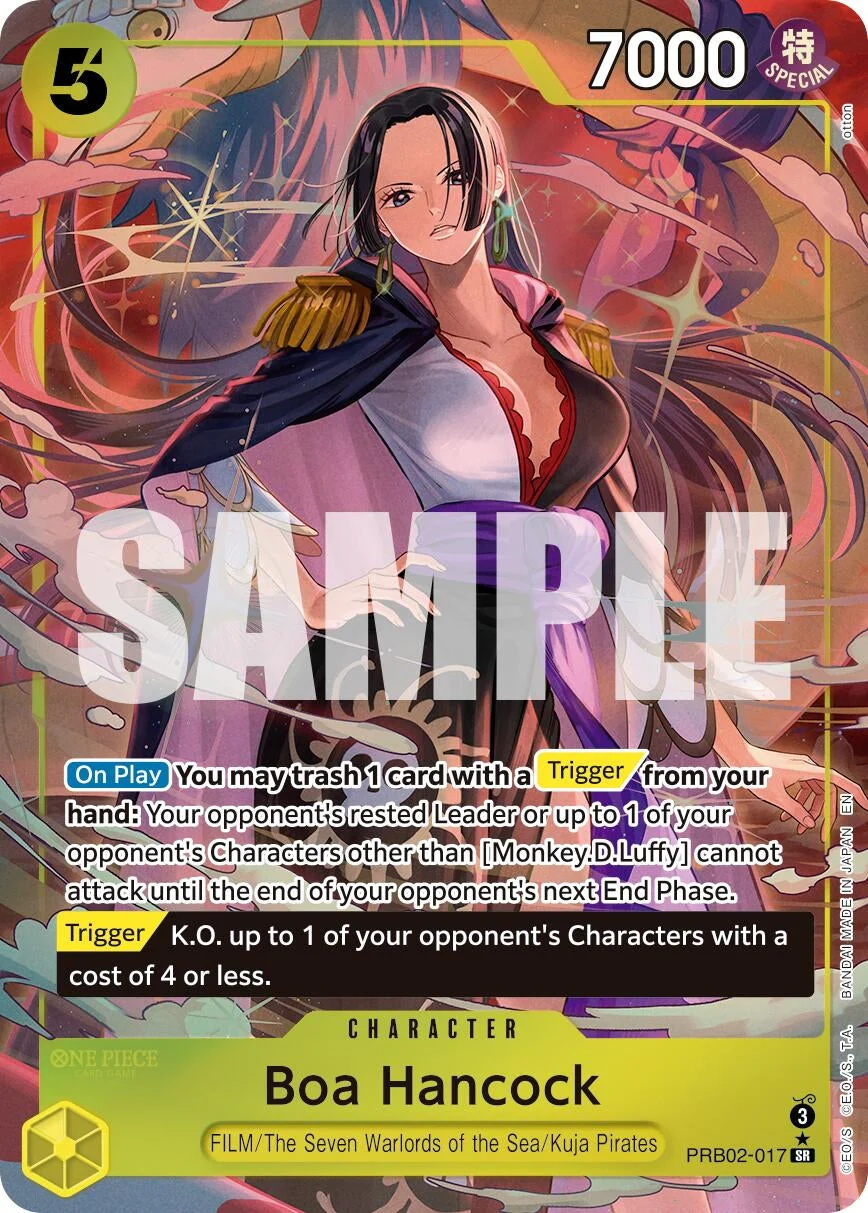 Boa Hancock (Alternate Art) (PRB02-017) (Premium Booster -The Best- Vol. 2)