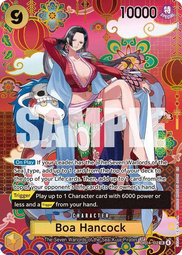 Boa Hancock - OP14-112 (SP) (OP14-112) (The Azure Sea's Seven)