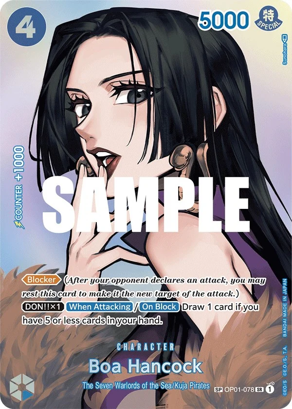 Boa Hancock (SP) (OP01-078) (Kingdoms of Intrigue)