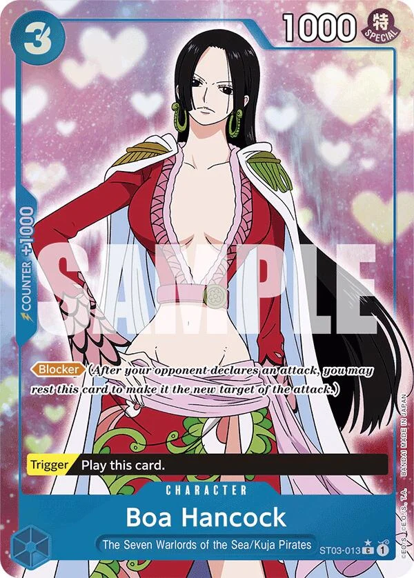 Boa Hancock (ST03-013) (Full Art) (ST03-013) (Premium Booster -The Best-)