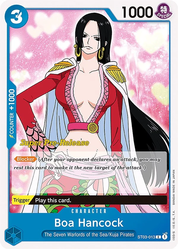 Boa Hancock (ST03-013) (Super Pre-Release Starter Deck 3: The Seven Warlords of the Sea)
