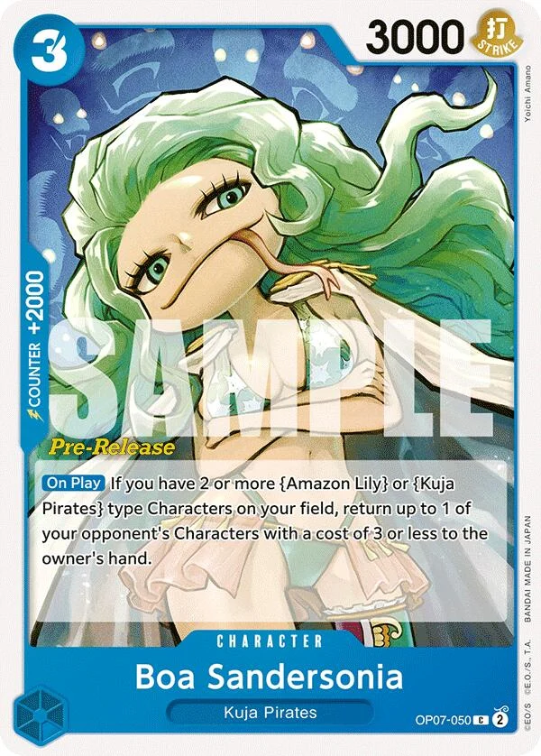 Boa Sandersonia (OP07-050) (500 Years in the Future Pre-Release Cards)