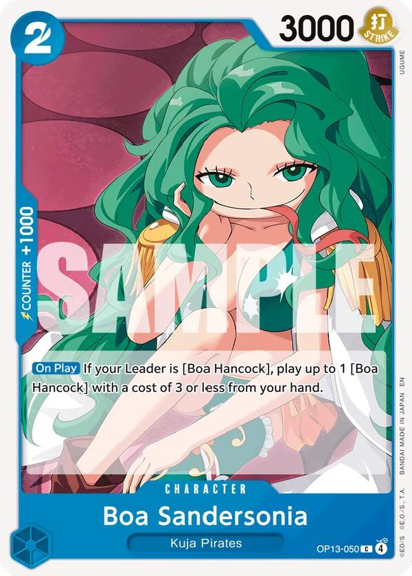 Boa Sandersonia (OP13-050) (Carrying On His Will)
