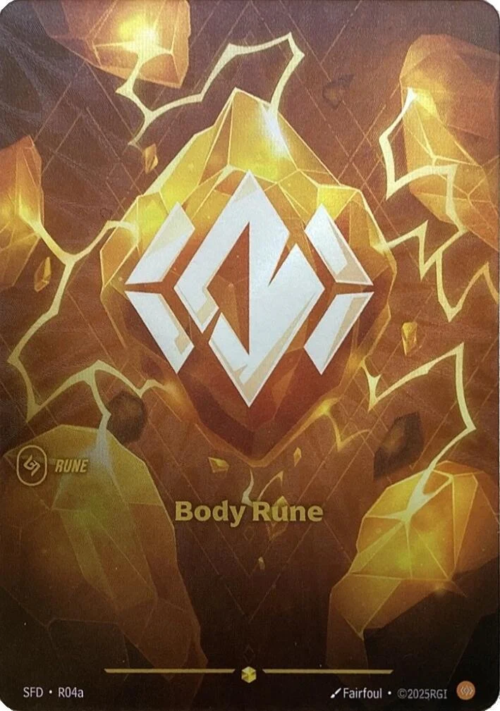 Body Rune (Alternate Art) (R04a) (Spiritforged)